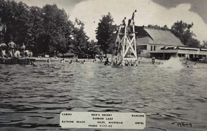 Reids Pavilion (Reids Casino) - Old Photo From Barron Lake Association (newer photo)